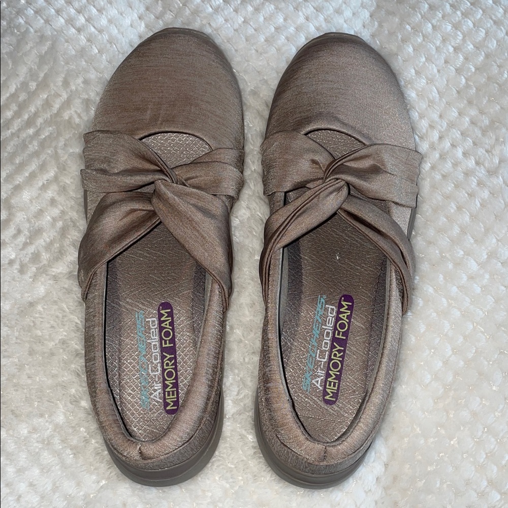 Skechers Air-Cooled Memory Foam Flats